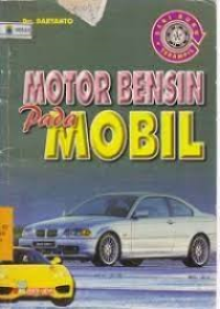 Image of Motor bensin pada mobil